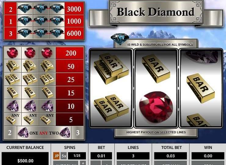 Black Diamond 3 Lines